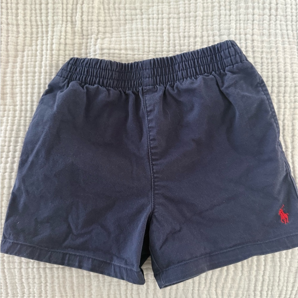 Polo by Ralph Lauren Navy Kids Shorts